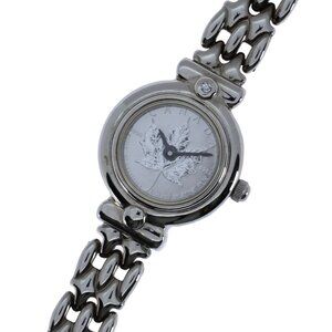 Ladies 19mm Poison Brand 1/20th Platinum Maple Leaf Coin Watch w/ Diamond PS-010